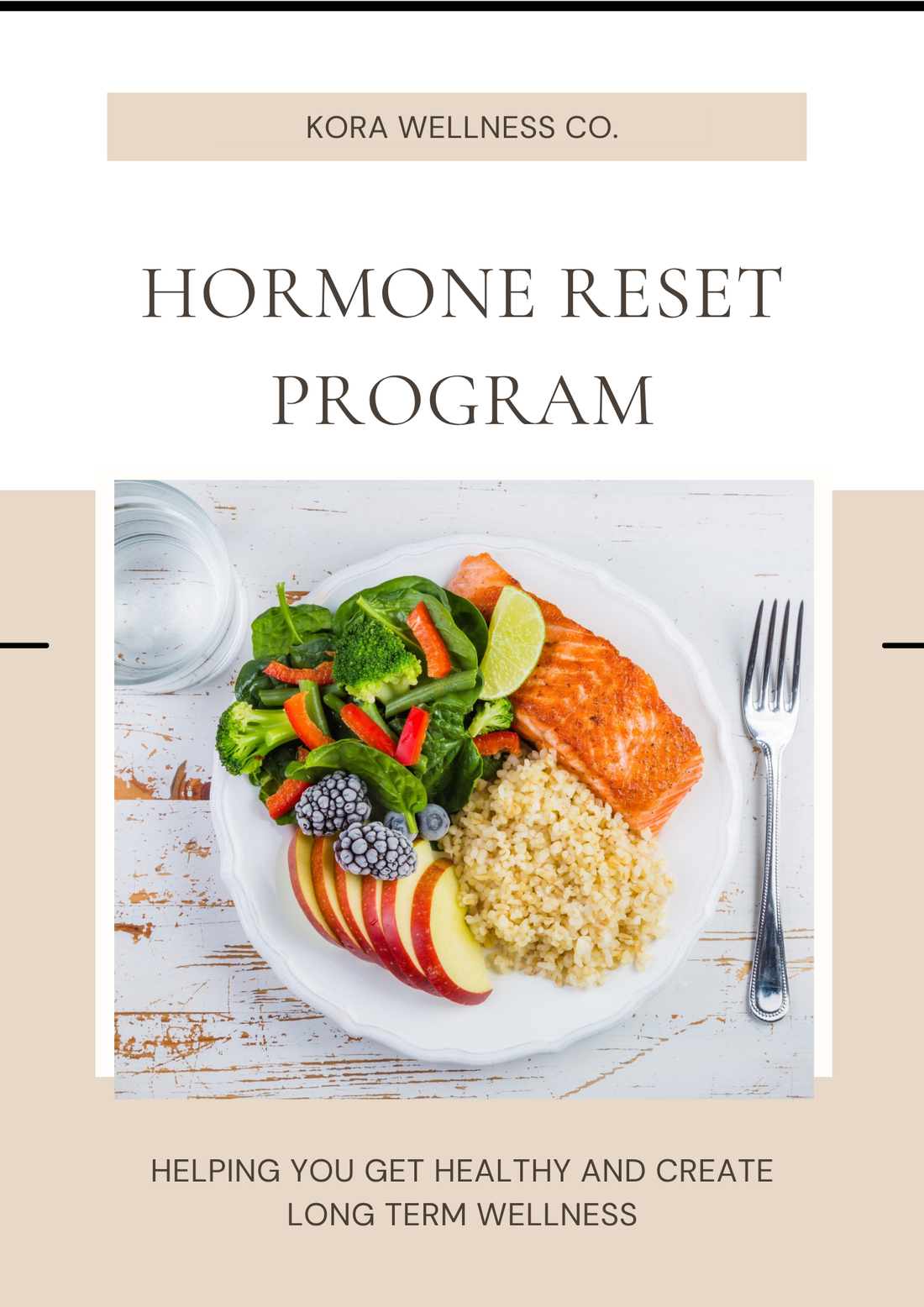 KORA Hormone Reset Program & Recipes eBook