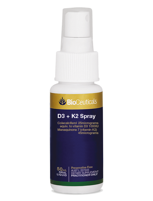 BIOCEUTICALS D3 + K2 SPRAY 50ML